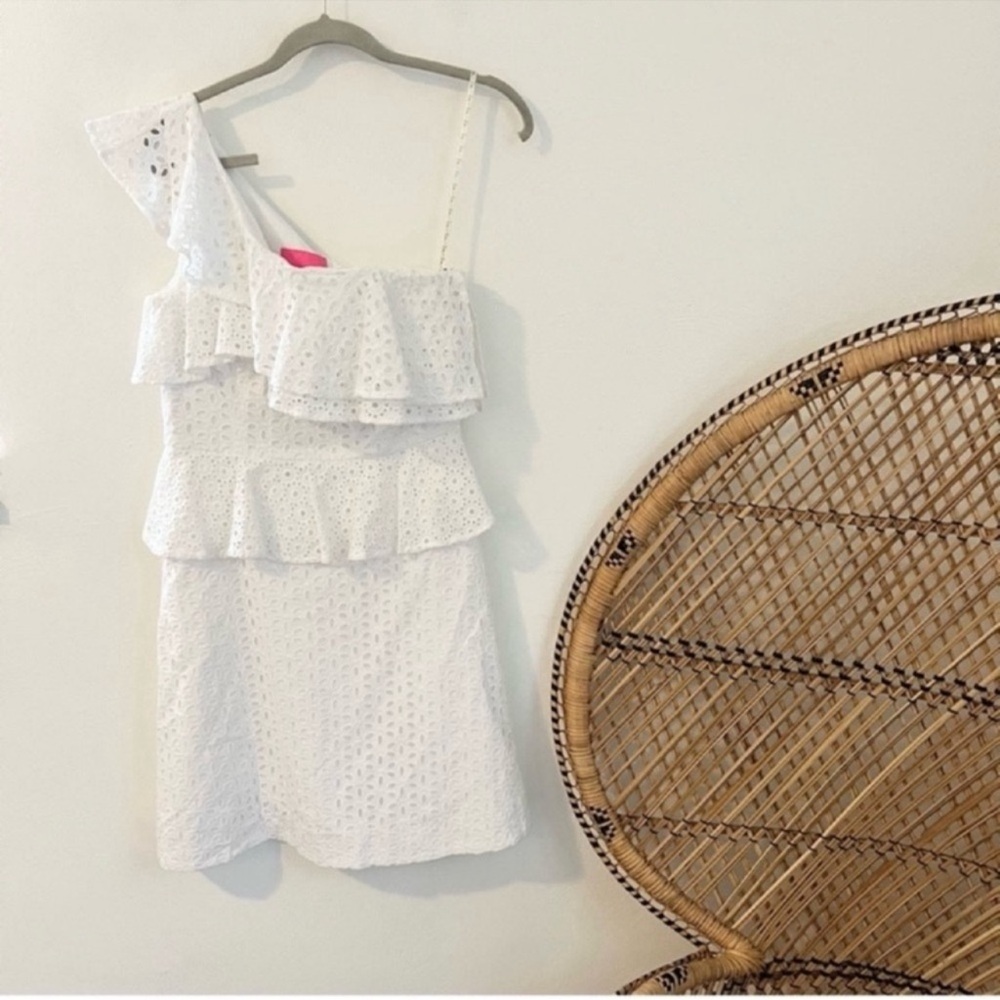 MOVING SALE: NWT lilly pulitzer josey dress one shoulder Size 4